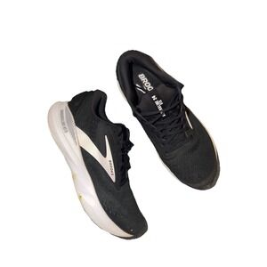 Brooks Adrenaline GTS 24 Women's Cushioned Mesh Sneakers Black/White Size 10.5